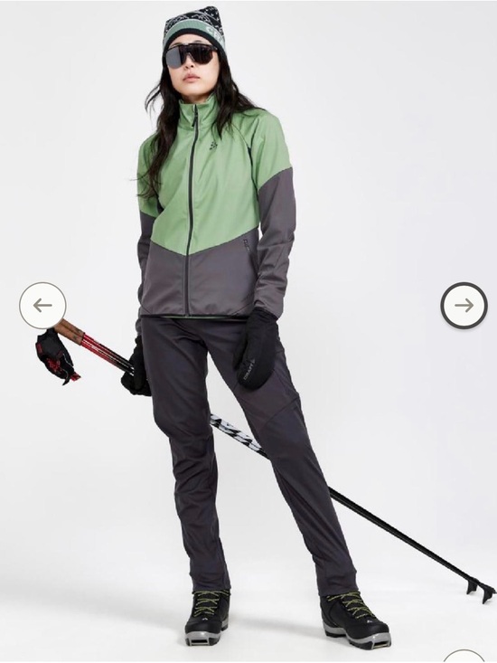 Craft Jackets & Blazers - NWT Craft Glide soft-shell women’s jacket in jade/granite XS